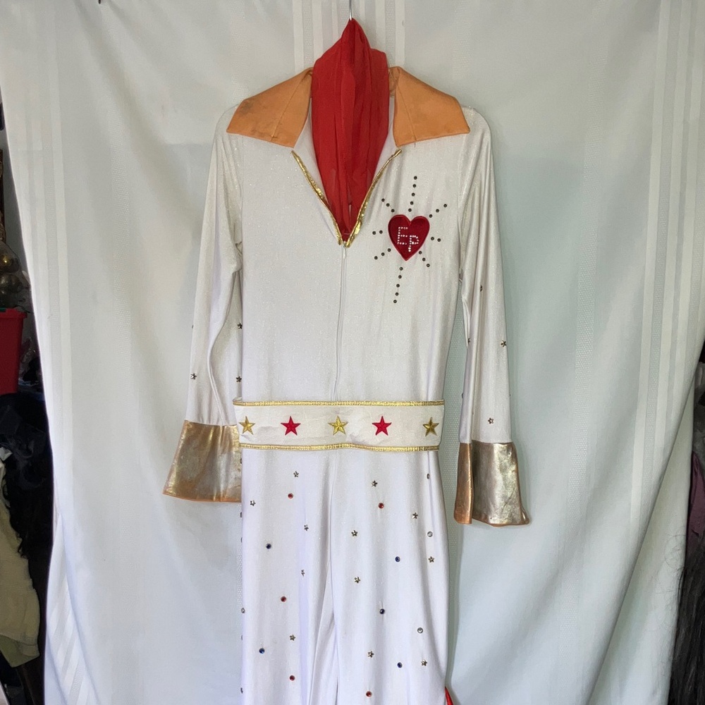 White and Gold Women's Costume
